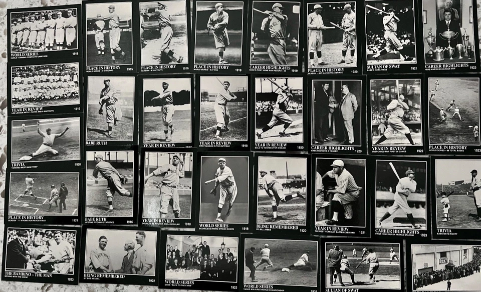 A Huge Selection Of Babe Ruth Baseball Cards, 1911-1948 - Image 1 of 4