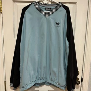Pebble Beach Classic Golf Windbreaker V-Neck Pullover Herren XXL Blau Golfen Mohn - Bild 1 von 7