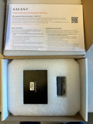 Savant PAV-AIO1C-00 - IP AUDIO SINGLE IN AND OUT “Open box” Dealer Tested