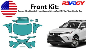 For Toyota Venza 2021-2024 Front Paint Protection Film PreCut Kit PPF - Picture 1 of 7