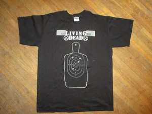 Vintage Y2Ks LIVING DEAD TEENAGE SHOTGUN MESSIAH KONZERT T-SHIRT Amerika schön M - Bild 1 von 4