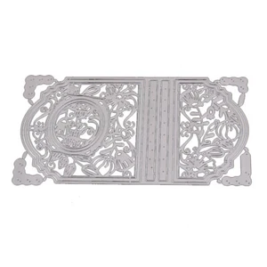 Flower Book Metal Cutting Dies Embossing Cuts Stencils for Cardmaking Crafts F - Picture 1 of 6