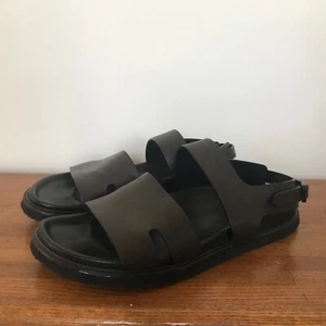 Massimmo Dutti Para hombres Sandalias de Cuero Marrón con Cordones Zapatos para Hombres EE. UU. 10 UE 43 - Imagen 1 de 9