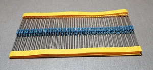 25/100PCS 75R 0.25W 1% Metal Film Resistor 75 OHM 1/4W MF - Picture 1 of 3