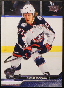 2023-24 23/24 Upper Deck Series 1 #52 Adam Boqvist Columbus Blue Jackets