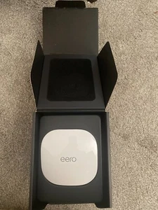 Amazon eero 6 Mesh Wi-Fi Router – Open Box, Never Used (Purchased March 2024) - Afbeelding 1 van 3