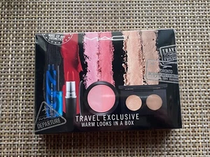 JUEGO DE MAQUILLAJE EXCLUSIVO MAC TRAVEL LOOK CÁLIDO EN LA CAJA: CAJA NUEVA SELLADA - Imagen 1 de 6