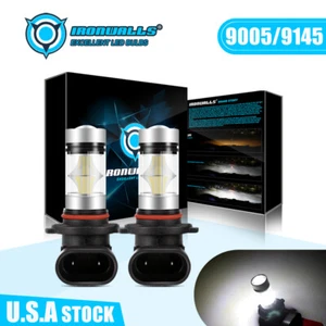 9145 9140 LED Fog Lights Bulbs White for Ford F-150 1999-2021 F-250 2001-2015 6K - Picture 1 of 12