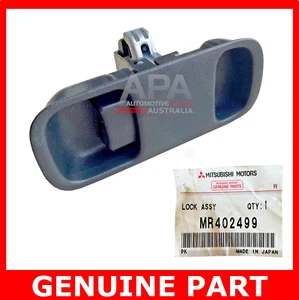 GENUINE Mitsubishi Pajero NM NP 1999-2006 Upper Glove Box Latch Lock - Picture 1 of 2