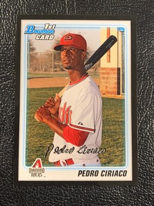 Pedro Ciriaco 2010 Bowman Prospect #BP18 1st Bowman Card / Arizona Diamondbacks