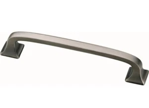 10 Pack Liberty Lombard 4'' Center-to-Center Drawer Pull, Heirloom Silver - Picture 1 of 3