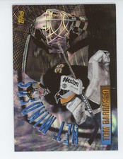 1998-99 TOPPS HOCKEY SEASON'S BEST INSERT #6 TOM BARRASSO PITTSBURGH PENGUINS