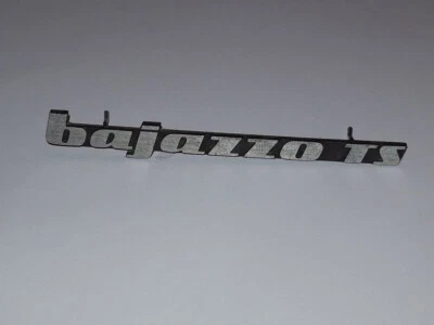 Emblem "bajazzo TS" aus Telefunken Bajazzo TS201  - Transistorradio/Kofferradio - Bild 1 von 3