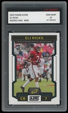 ELI RICKS 2023 PANINI SCORE 1ST GRADED 10 NFL ROOKIE CARD RC PHILADELPHIA EAGLES