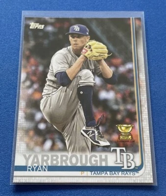 2019 Topps #432 Ryan Yarbrough Tampa Bay Rays - Image 1 of 2