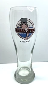 BUBBA GUMP SHRIMP COMPANY - CHICAGO  9" PILSNER 20oz BEER GLASS - Picture 1 of 4