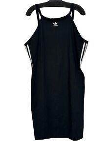 NEW adidas Originals Adicolor Tight Summer Dress Sz 2XL Black HY8310 Women’s