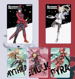Neueste 5 Stück Xenoblade Chronicles 3 NFC Karten Game Card Noah Mio für Switch - Bild 1 von 5