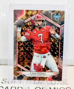 2023 CAM RISING Bowman's Best University - Gold Refractor #/50 (RC) Utah Utes QB - Picture 1 of 2