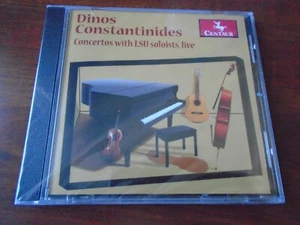 Dinos Constantinides - Concertos with Lsu Soloists Live -New Sealed CD - Picture 1 of 2