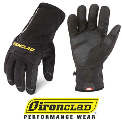Ironclad CCW Cold Condition Waterproof Insulated Winter Work Gloves -Select Size