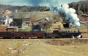 St. Gabriel de Brandon, Quebec Canadian Pacific RR 2541 Train Vintage Postcard - Picture 1 of 2