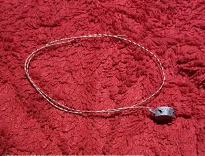 3 pcs. Pure Braided Copper Wire Lead Meter/Seal, 3/8" Dia. Press Seal. 12" Long. - Picture 1 of 2