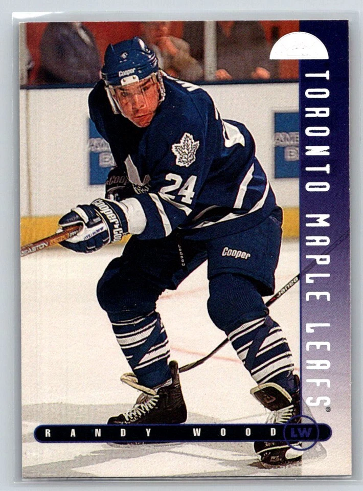 1995-96 Leaf #168 Randy Wood - Image 1 of 2