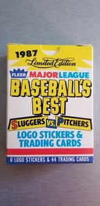Fleer Major League Baseball's Best Sluggers vs. Pitchers 1987 Complete (707)