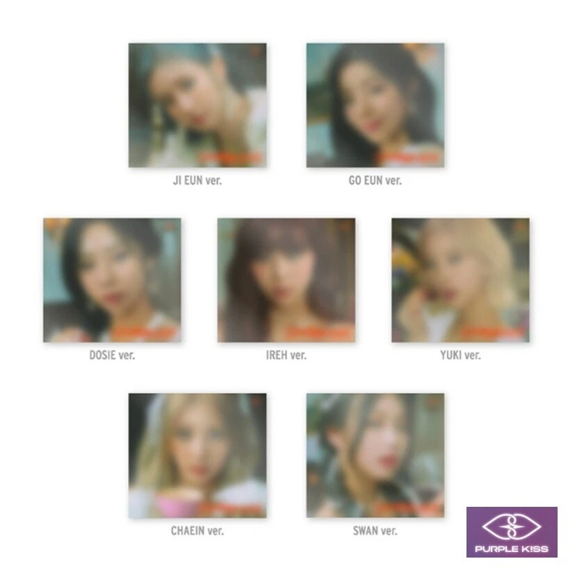 PURPLE KISS 4th Mini Album Geekyland Digipack Ver. CD+16p Book+P.Card+F.Poster - Image 1 of 4