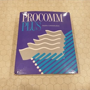 Procomm Plus model utility, MS-DOS 2.0, 3.5" and 5.25" disks, 1991 DataStorm - Afbeelding 1 van 10