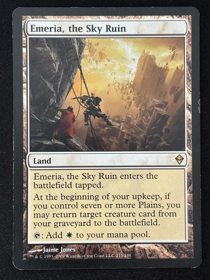 1x MTG Emeria, the Sky Ruin - Zendikar (ZEN) #213 - Magic the Gathering - Image 1 of 1