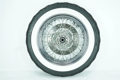 2004 Harley Softail Heritage OEM roda traseira aro pneu raiado MU85B16 77H 16" - Imagem 1 de 4