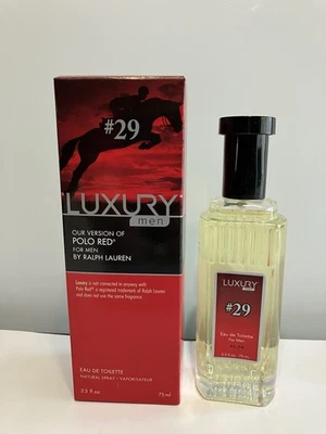 NUEVO Polo de lujo para hombre #29 spray rojo Ralph Lauren 2,5 OZ eau de toilette colonia Foto 1 de 3