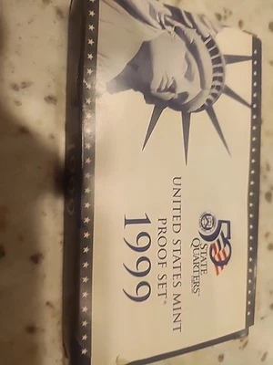 1999 US Mint Proof Set - OGP & COA - Image 1 of 4
