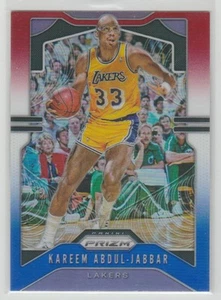 2019-20 Panini Prizm Red White and Blue Kareem Abdul-Jabbar Los Angeles Lakers - Picture 1 of 2