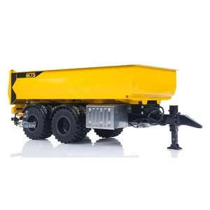 1/14 2Achs Metall RC Hydraulik Muldenkipper Anhänger LKW Stützbein für LR914PRO Bagger - Bild 1 von 21