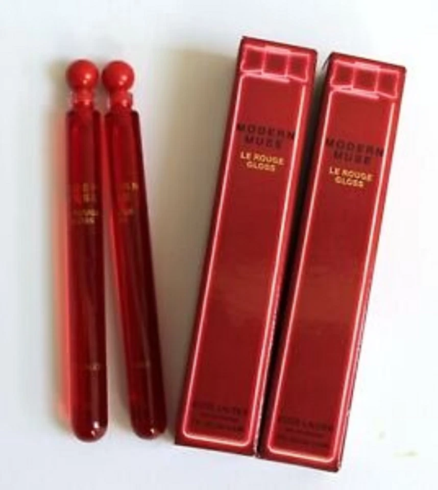 2 frascos de eau de parfum Modern Muse Le Rouge Gloss Estee Lauder para mujer de 2,9 ml/.1 oz Foto 1 de 1