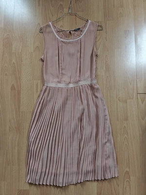 Abito Motivi, abito da cerimonia, rosa, pizzo, taglia come una S - Immagine 1 di 4