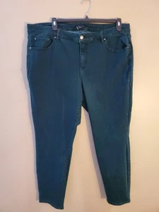 H By Halston Green Womens Pants Plus Size 22W - Picture 1 of 3