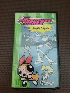The Powerpuff Girls - Boogie Frights (VHS, 2001, Black Clamshell Case) - Imagen 1 de 3