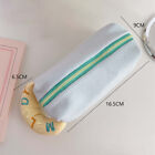 Quilting Makeup Bag Soft Cotton Cute Plaid Women Zipper Candy Color Pencil Bag s