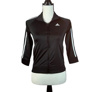 Adidas Little Boys Tricot Jacket Full Zip Size 7 NWT - Picture 1 of 5