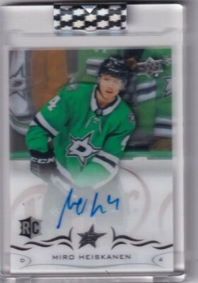 2018-19 UD Clear Cut Rookie Auto CCR-MH Miro Heiskanen - Image 1 of 2