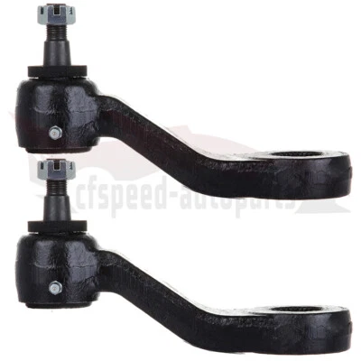 (2) Front Pitman Arm For 1995-2002 Ford Crown Victoria Lincoln Town Car K8688 - Image 1 of 4