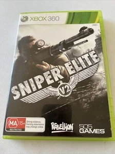 Sniper Elite V2 Manual Xbox 360 : PAL Region 4 VGC - Picture 1 of 5