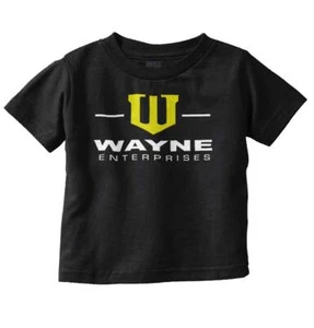 Wayne Enterprises Comic Book Bat Superhero Toddler Boy Girl Youth T Shirt Tee - Picture 1 of 8