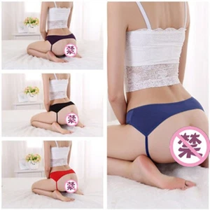 Sexy Ladies Lace Open Butt Backless Panties Thongs Lingerie Underwear[Red] - Picture 1 of 10