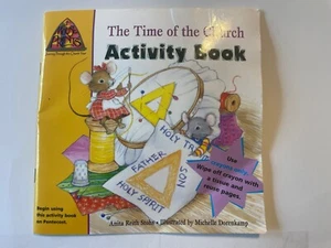 The Time of The Church Activity Book by Anita Reith Stohs Wipe Off with Crayons - Picture 1 of 4