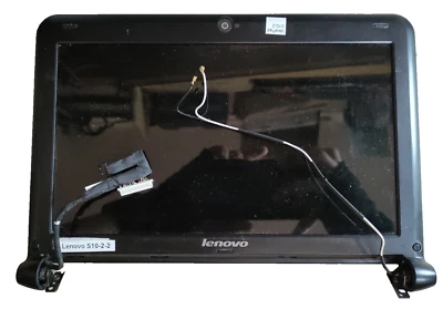 Original Lenovo IdeaPad S10-2 Display komplett Rahmen + Bildschirm + Scharnier - Bild 1 von 4